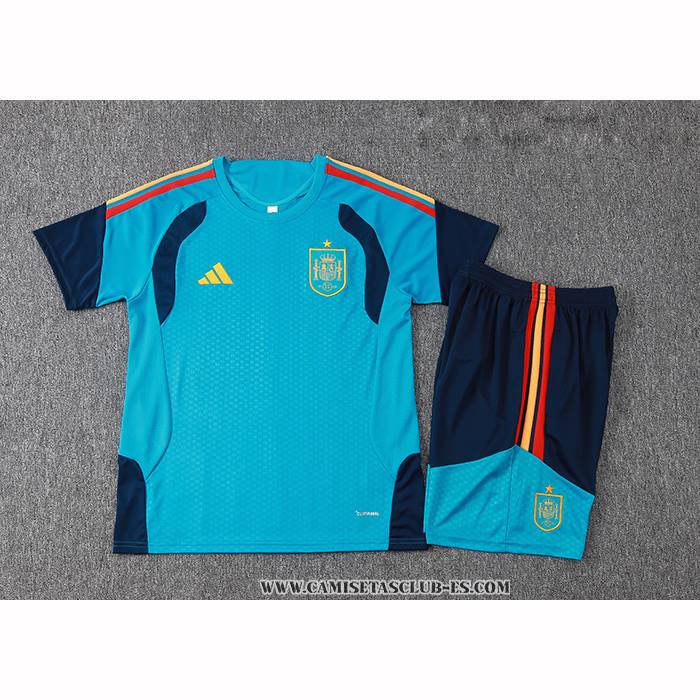 Chandal del Espana 2026 Manga Corta Azul - Pantalon Corto -27